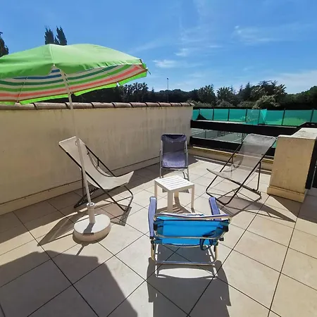 Climatise, Piscine, Pres Des Plages - 8 Pers. - Fr-1-880-41 דירה